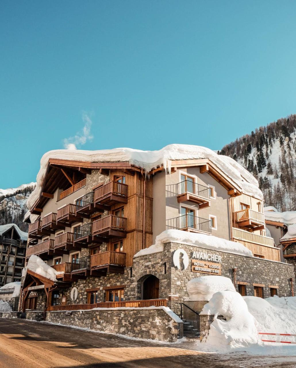 Hôtel Avancher Val-dʼIsère Buitenkant foto